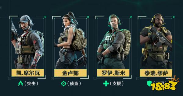 三角洲行动角色