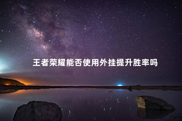王者荣耀外挂
